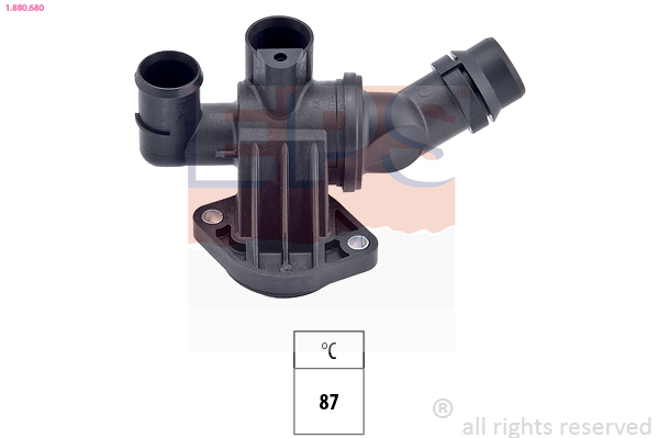 Thermostat, coolant - 1.880.680 EPS