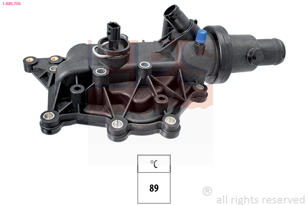Thermostat, coolant - 1.880.706 EPS