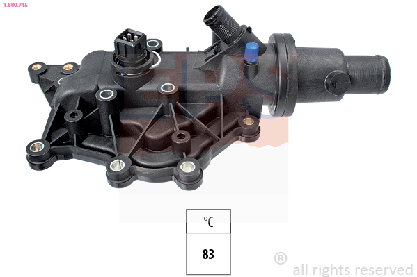 Thermostat, coolant - 1.880.715 EPS
