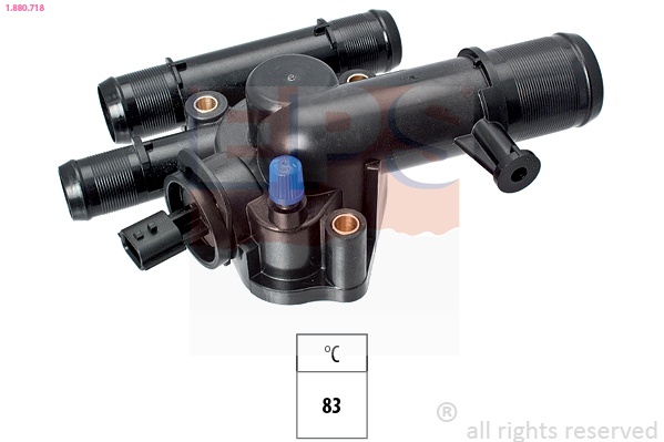 Thermostat, coolant - 1.880.718 EPS