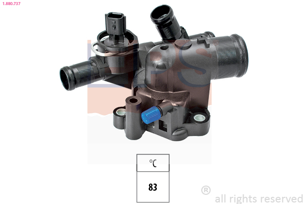 Thermostat, coolant - 1.880.737 EPS