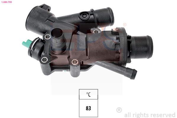 Thermostat, coolant - 1.880.790 EPS