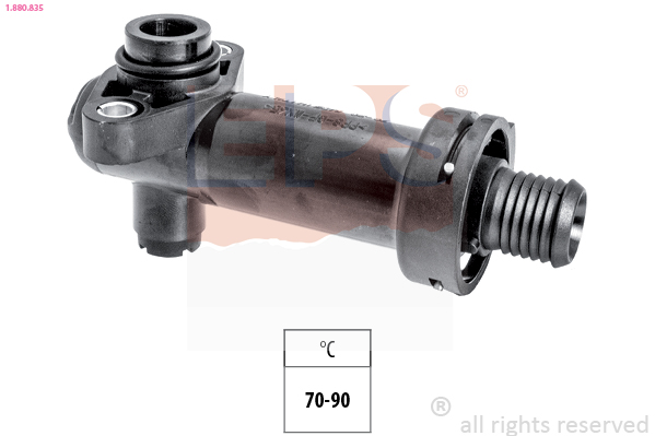 Termostato, Raffreddamento-Ricircolo gas scarico - 1.880.835 EPS