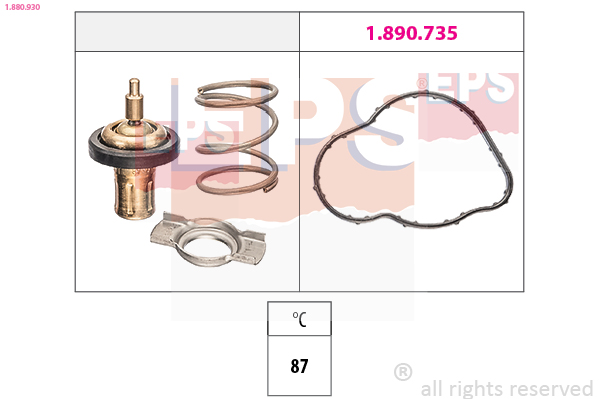 Termostato, Refrigerante - 1.880.930 EPS