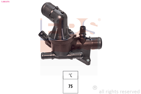 Thermostat, coolant - 1.880.976 EPS