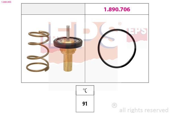 Termostato, Refrigerante - 1.880.995 EPS