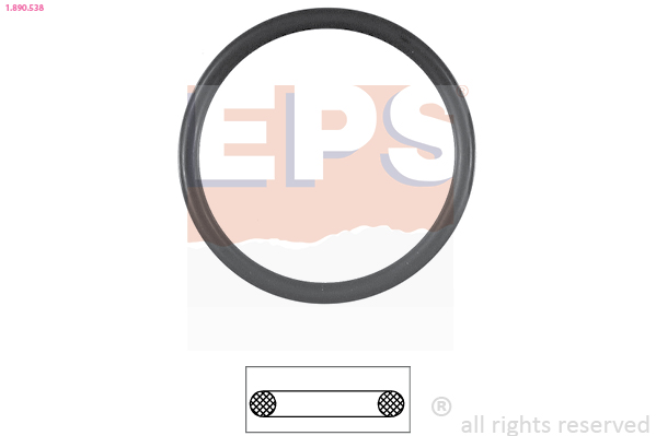 Gasket, thermostat - 1.890.538 EPS