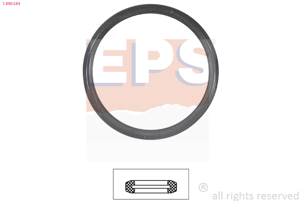 Gasket, thermostat - 1.890.584 EPS