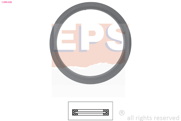 Dichtung, Thermostat - 1.890.585 EPS
