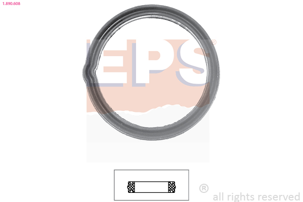 Gasket, thermostat - 1.890.608 EPS