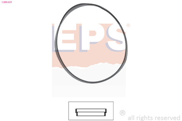 Gasket, thermostat - 1.890.631 EPS