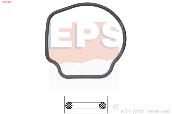 Gasket, thermostat - 1.890.643 EPS