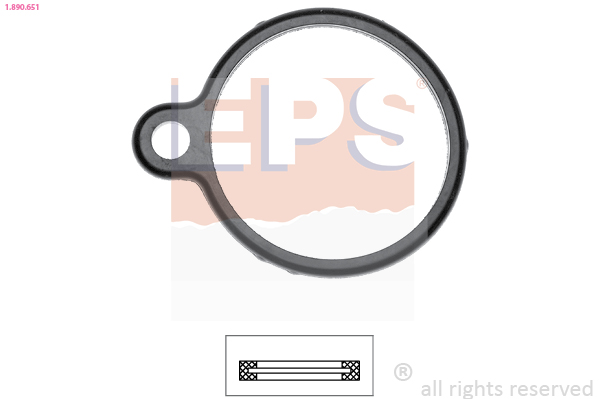 Gasket, thermostat - 1.890.651 EPS