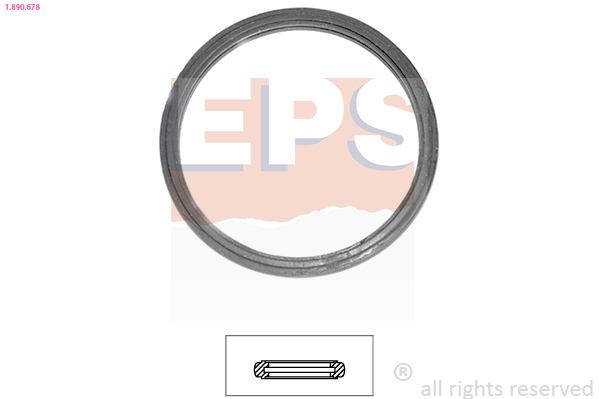Gasket, thermostat - 1.890.678 EPS