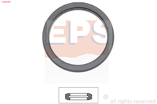 Gasket, thermostat - 1.890.690 EPS