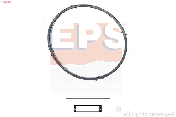Gasket, thermostat - 1.890.701 EPS