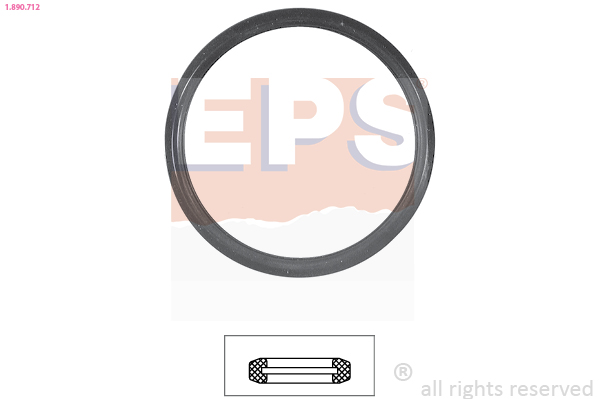 Gasket, thermostat - 1.890.712 EPS