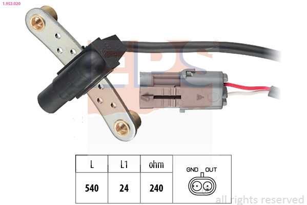 Generatore di impulsi, Albero a gomiti - 1.953.020 EPS