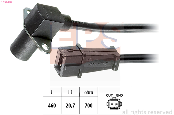 Generatore di impulsi, Albero a gomiti - 1.953.030 EPS