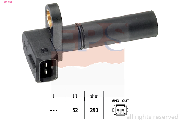 Sensor, crankshaft pulse - 1.953.035 EPS