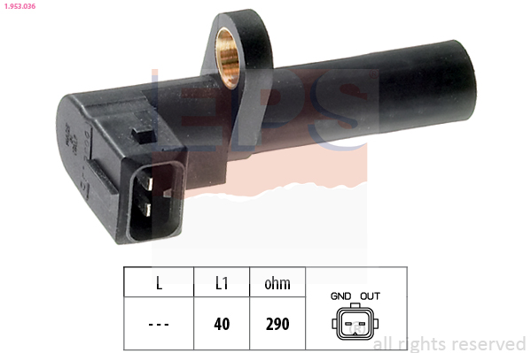 Generatore di impulsi, Albero a gomiti - 1.953.036 EPS