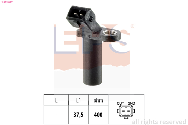Sensor, crankshaft pulse - 1.953.037 EPS