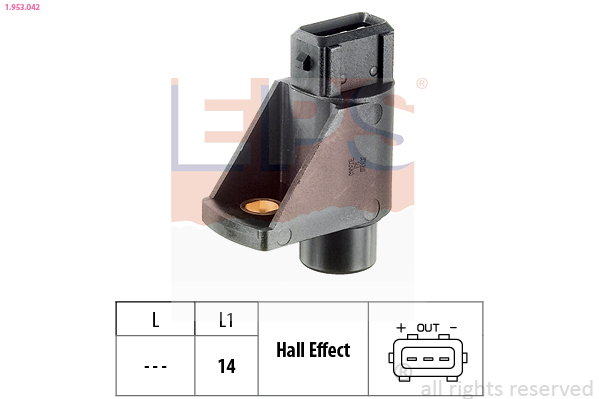 Sensor, camshaft position - 1.953.042 EPS
