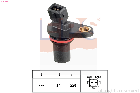 Sensor, RPM - 1.953.043 EPS
