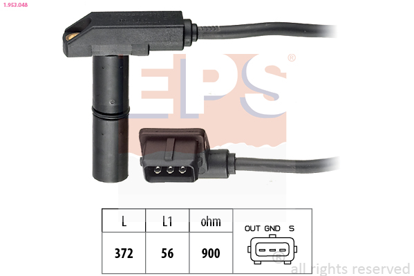 Sensor, crankshaft pulse - 1.953.048 EPS