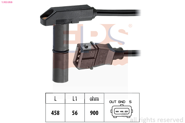 Generatore di impulsi, Albero a gomiti - 1.953.058 EPS