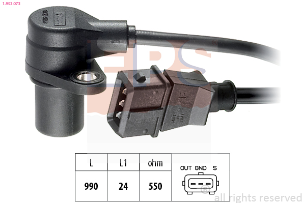 Generatore di impulsi, Albero a gomiti - 1.953.073 EPS