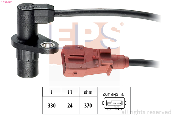 Sensor, crankshaft pulse - 1.953.127 EPS