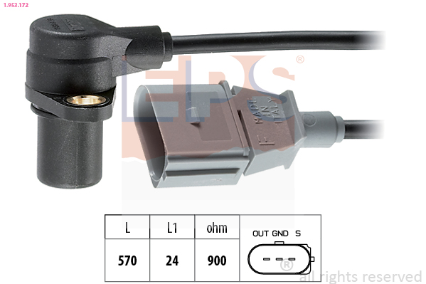 Sensor, crankshaft pulse - 1.953.172 EPS