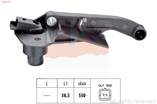 Sensor, crankshaft pulse - 1.953.177 EPS