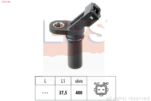 Sensor, crankshaft pulse - 1.953.188 EPS
