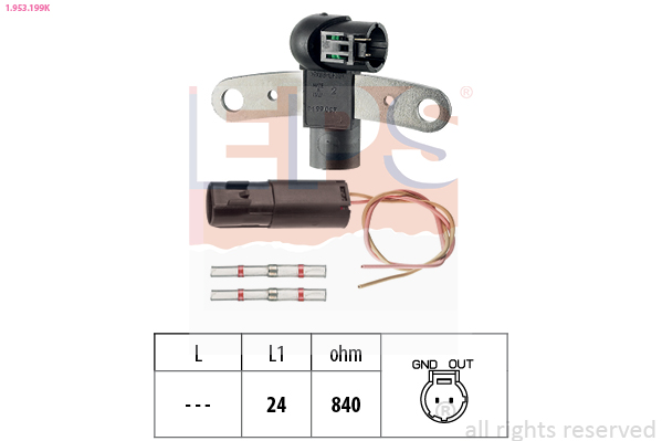 Sensor, crankshaft pulse - 1.953.199K EPS