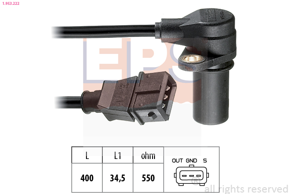 Generatore di impulsi, Albero a gomiti - 1.953.222 EPS