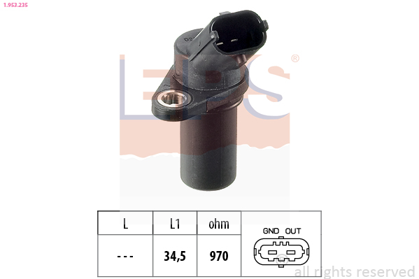 Sensor, crankshaft pulse - 1.953.235 EPS