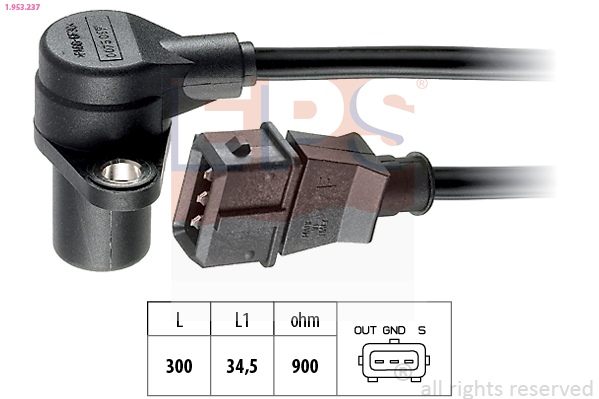 Generatore di impulsi, Albero a gomiti - 1.953.237 EPS