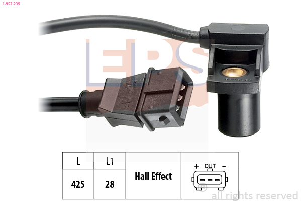 Sensor, camshaft position - 1.953.239 EPS