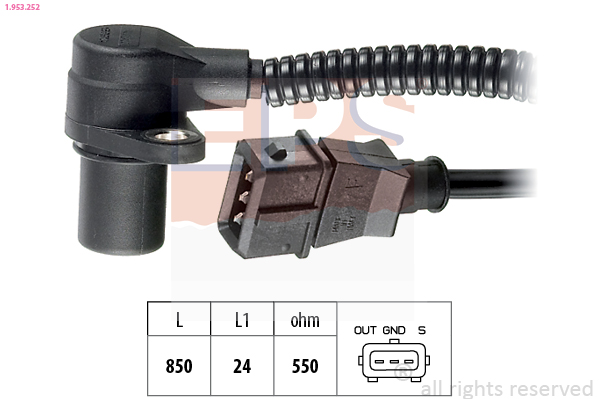 Generatore di impulsi, Albero a gomiti - 1.953.252 EPS
