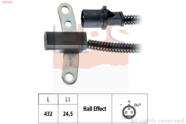 Generatore di impulsi, Albero a gomiti - 1.953.253 EPS