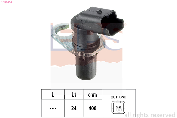 Sensor, crankshaft pulse - 1.953.258 EPS