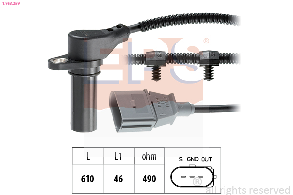 Generatore di impulsi, Albero a gomiti - 1.953.259 EPS