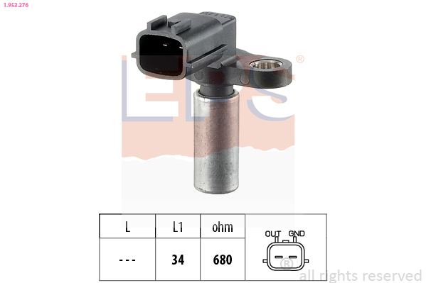 Sensor, crankshaft pulse - 1.953.276 EPS
