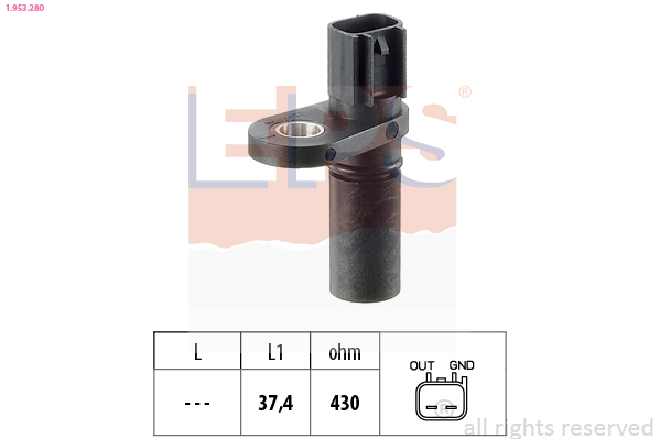 Generatore di impulsi, Albero a gomiti - 1.953.280 EPS