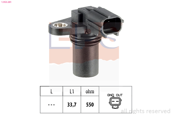 Sensor, camshaft position - 1.953.281 EPS