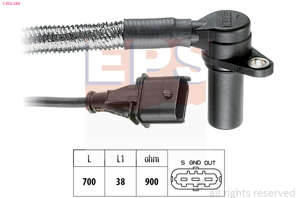 Sensor, crankshaft pulse - 1.953.284 EPS