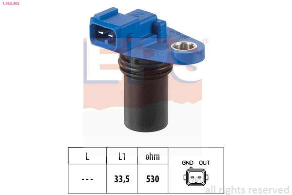 Sensor, RPM - 1.953.302 EPS