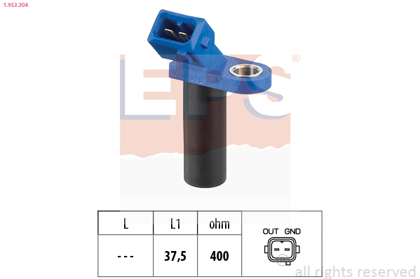 Sensor, crankshaft pulse - 1.953.304 EPS